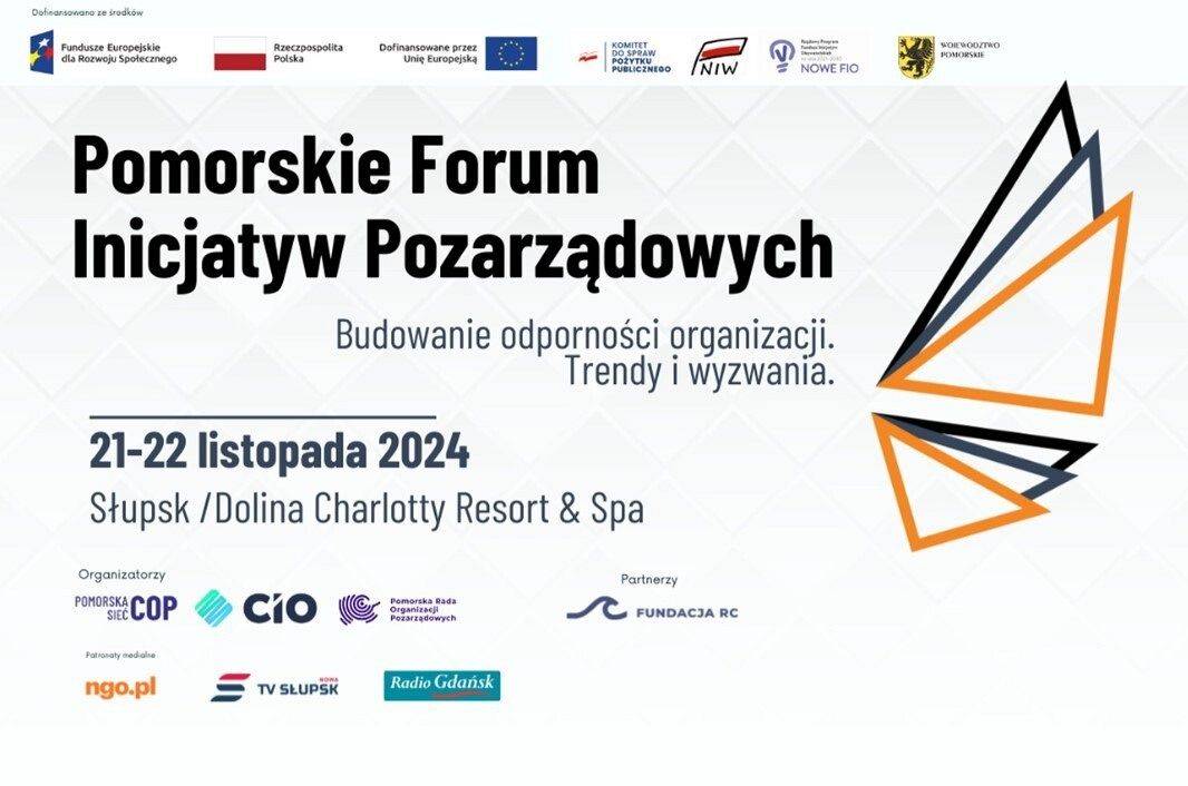 Pomorskie Forum Inicjatyw Pozarządowych 2024!